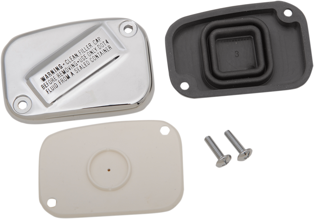 Master Cylinder Cover - Front - Chrome 2015 - 2025
