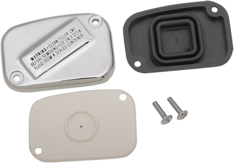Master Cylinder Cover - Front - Chrome 2015 - 2025