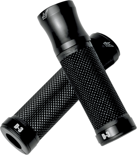 Grips - D3 - 1\" - Black/Black 2010 - 2022