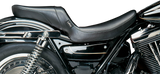 Daytona 2-Up Seat - Without Backrest - Smooth - Black - FXR 1982 - 2000