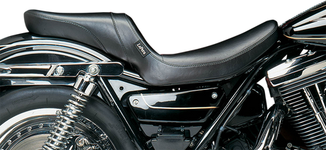 Daytona 2-Up Seat - Without Backrest - Smooth - Black - FXR 1982 - 2000