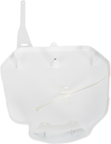 Front Number Plate - White 2002 - 2023