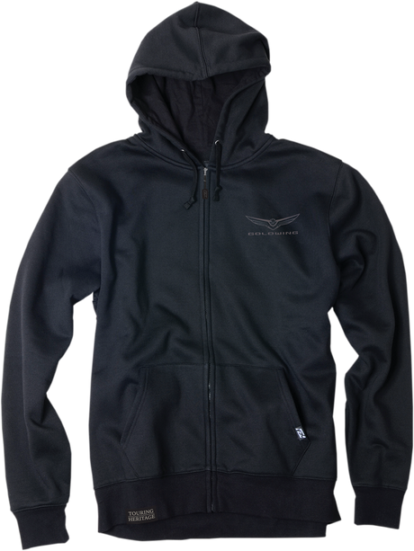 Goldwing Burst Zip Hoodie - Black - Large