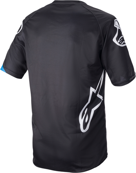 Racer V3 Jersey - Black/Bright Blue - 2XL