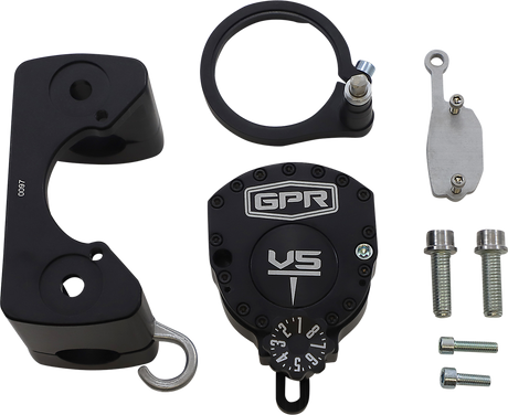 V5-D Steering Damper - Black - KTM 2016 - 2018