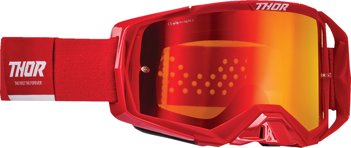 Activate Goggle - Red/White - Iridium Mirror Lens
