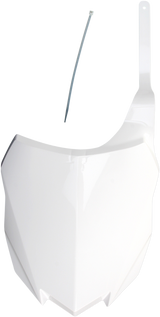 Front Number Plate - White 2013 - 2016