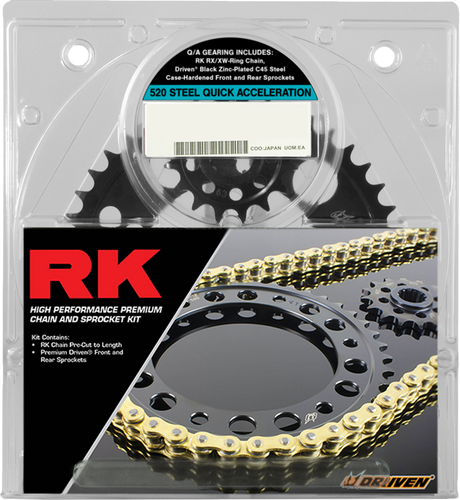 Chain and Sprocket Kit - Quick Acceleration - Gold - BMW S1000 RR \'12-\'18 2012 - 2018