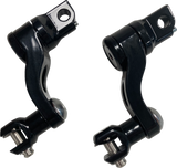Passenger Peg Mount - Adjustable - Black