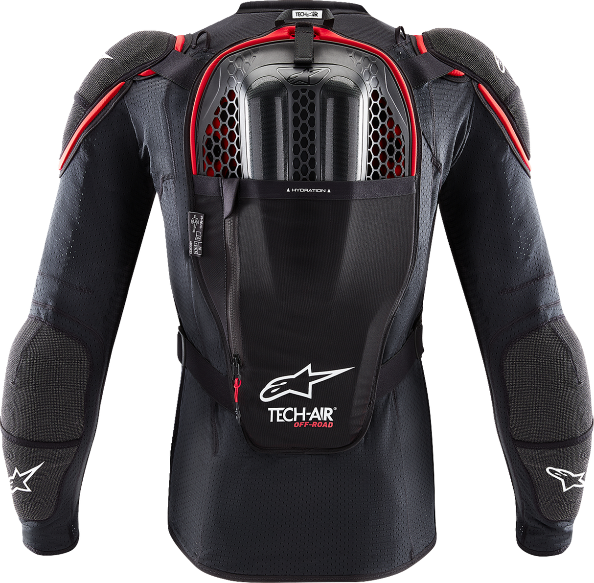 Tech-Air® v2Off-Road System - Black/Red - XL