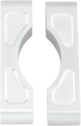 Hugger Front Fender Mounting Blocks - For 16\"/17\"/18\"/19\" Wheels - Satin 1984 - 2013