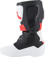 Youth Tech3S Boots - White/Black/Red - US 2 / EU 34