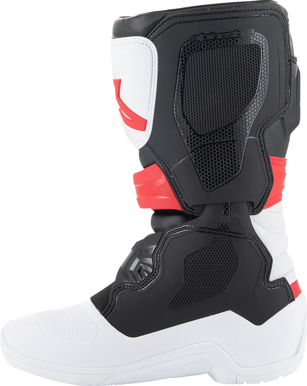Youth Tech3S Boots - White/Black/Red - US 3 / EU 35.5