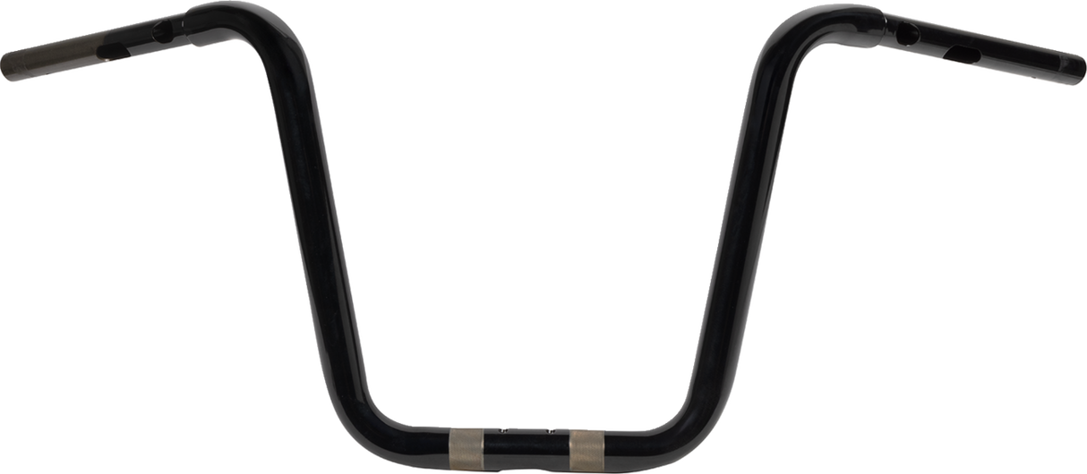 Handlebar - Twin Round - 1-1/4\" x 12\" - Black 2023 - 2024