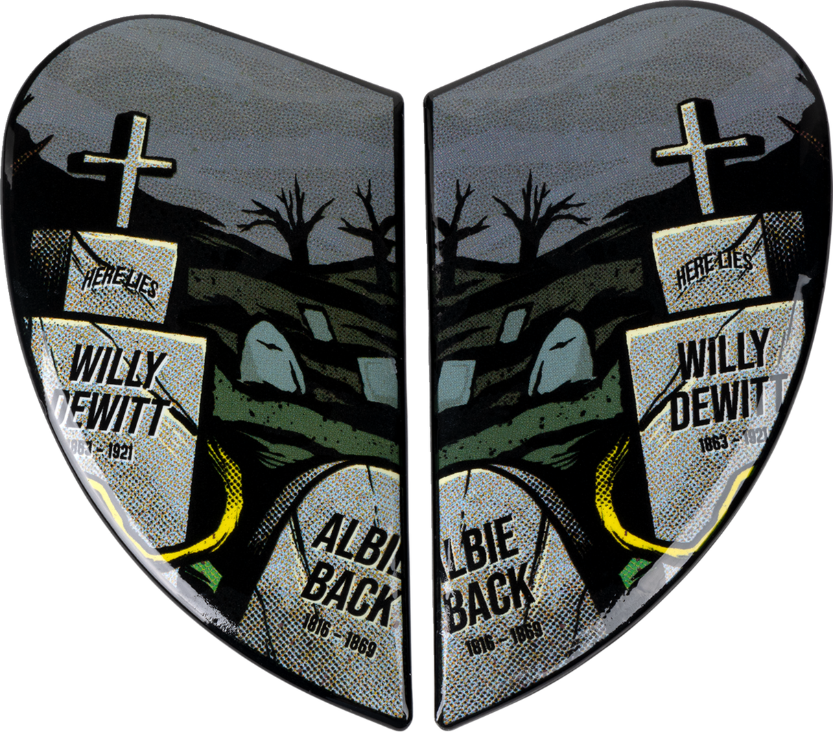 Airform™ Side Plates - Dead Serious - Black