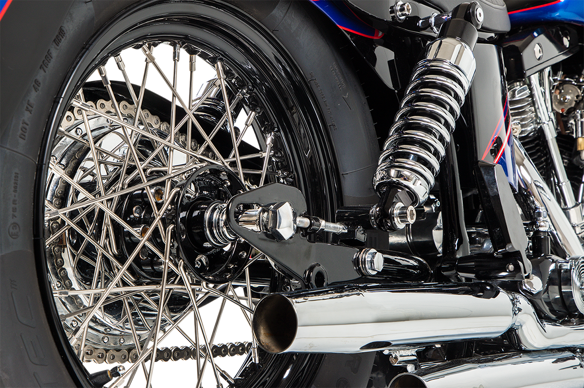 Rim - 40 Hole - Chrome - 16x3 - Side Rubber Valve