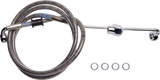 Brake Line - Rear - Non-ABS - Stainless Steel 2014 - 2019