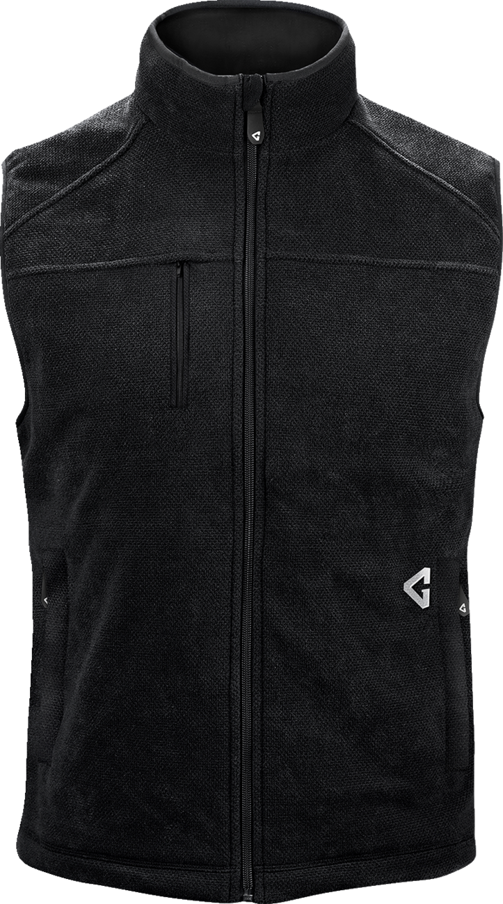 7V Thermite Fleece Heated Vest 2.0 - Black - Small