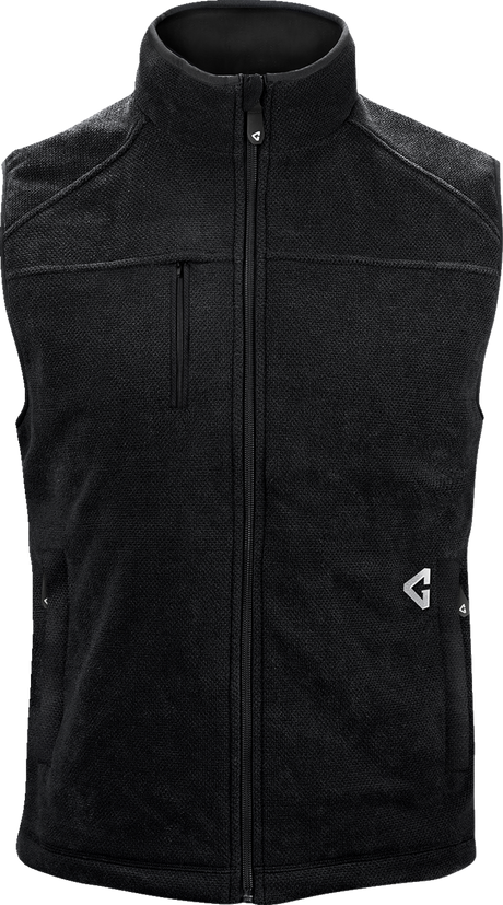7V Thermite Fleece Heated Vest 2.0 - Black - Small