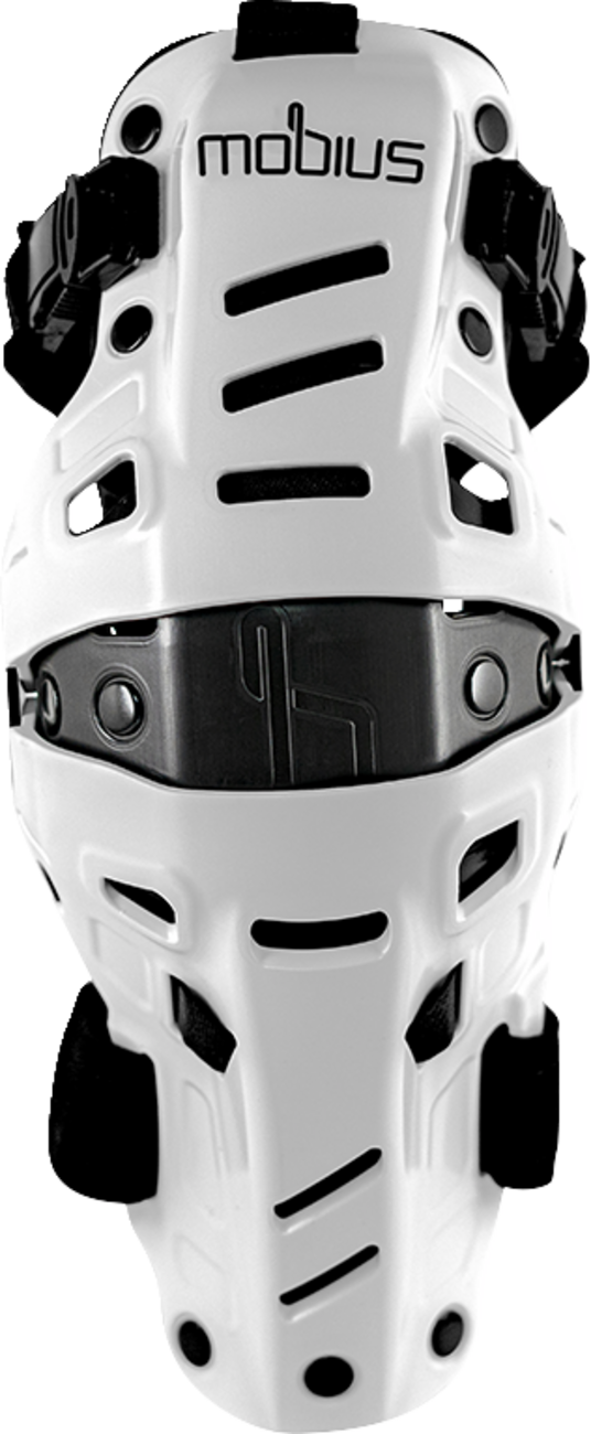 X8H Hybrid Knee Support - White/Black - 2XS/XS