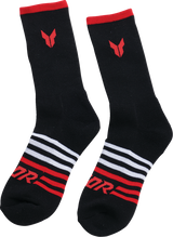 Crew Socks - Black - Small/Medium - 3 Pack