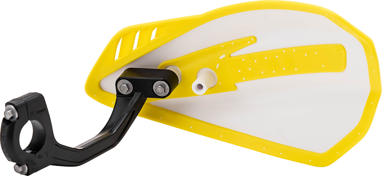Handguards - Cyclone - White/Yellow