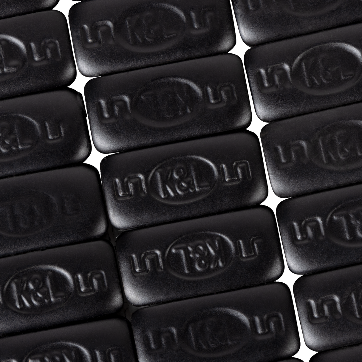 Wheel Weights - Rectangle - Adhesive Stick-On - Black - 36 Pack