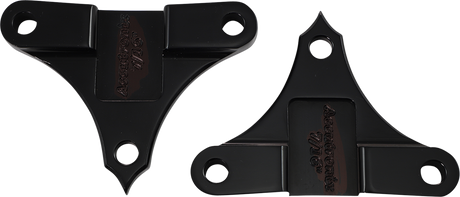 Hot Legs/Bagger Legs Fender Spacers - Black - 0.4375\" Spacer - For 6-3/8\" Width Fender 2014 - 2020