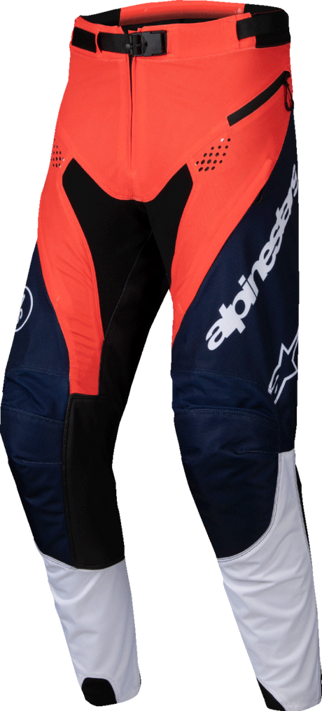 Pro-Dura Pants - Navy/Hot Orange/White - 28