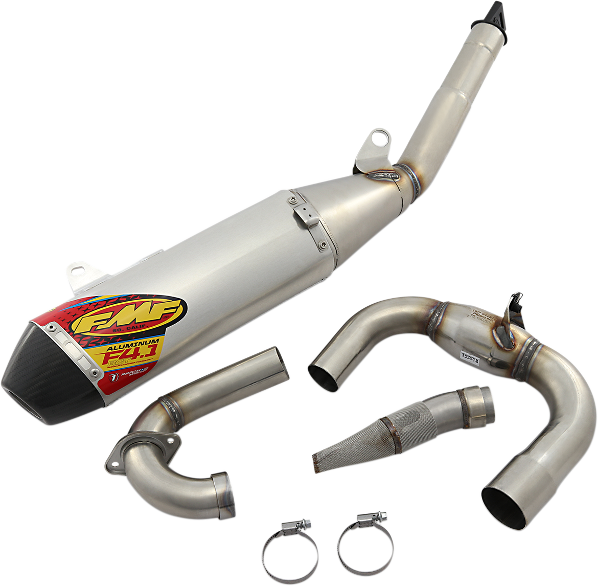 4.1 RCT Exhaust with MegaBomb - Aluminum 2019 - 2024
