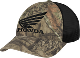 Honda Hat - Mossy Oak Camo/Black