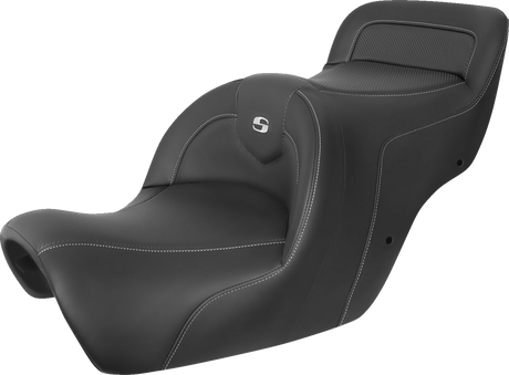 Roadsofa™ Seat - Carbon Fiber - Without Backrest - Black - GL 1988 - 2000