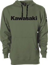 Kawasaki Squad Pullover Hoodie - Army Green - Medium
