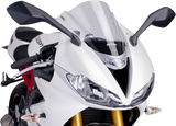 Race Windscreen - 15-3/8\" - Clear - Triumph 2013 - 2017