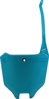 Front Number Plate - Teal 2021 - 2023