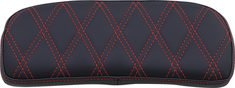Chopped Tour-Pak Pad - Double Diamond - Black/Red