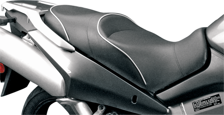 World Sport™ Performance Seat - Black - Carbon FX - VStrom 650/1000 \'02-\'13 2002 - 2013