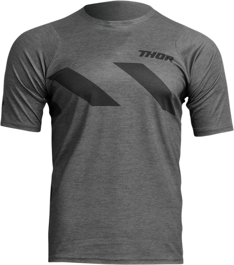 Assist Hazard Short-Sleeve Jersey - Charcoal/Heather - 2XL