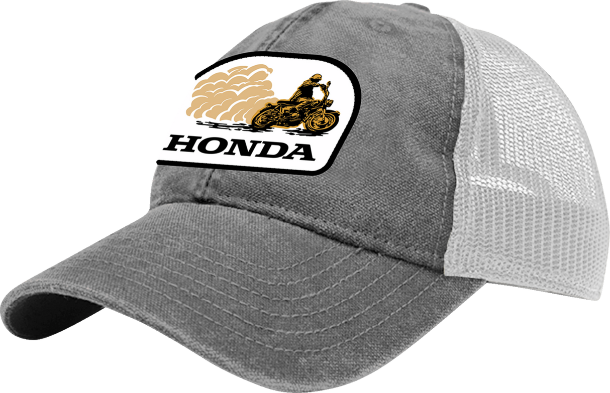 Honda Trucker Hat - Gray/White