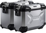 TRAX ADV Aluminum Case System - Silver - Honda Africa Twin \'19-\'24 2019 - 2024