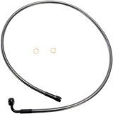 Brake Line - 10 mm-90° - 36\" - Black Pearl