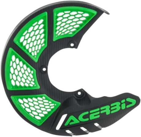 X-Brake Disc Cover - Black/Green