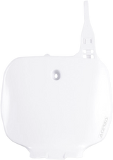 Front Number Plate - White 1992 - 1999