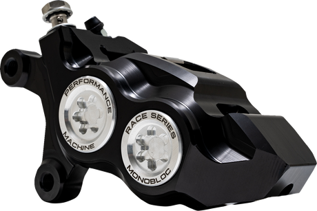 Caliper - 137 X 4B - Left - Black Anodized with Clear Bore Caps 2006 - 2024