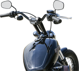 Risers - Straight - 8\" - Gauge Cutout - Black 2018 - 2021