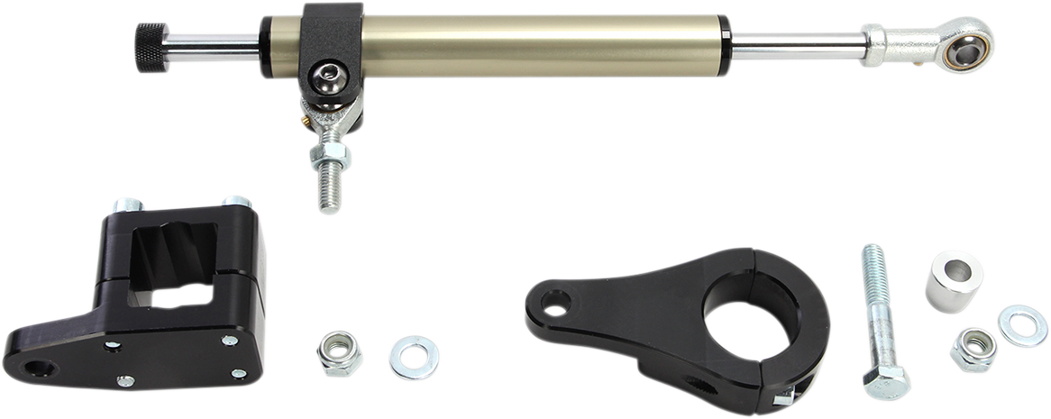 Steering Stabilizer - Black - 7-Way 2009 - 2019