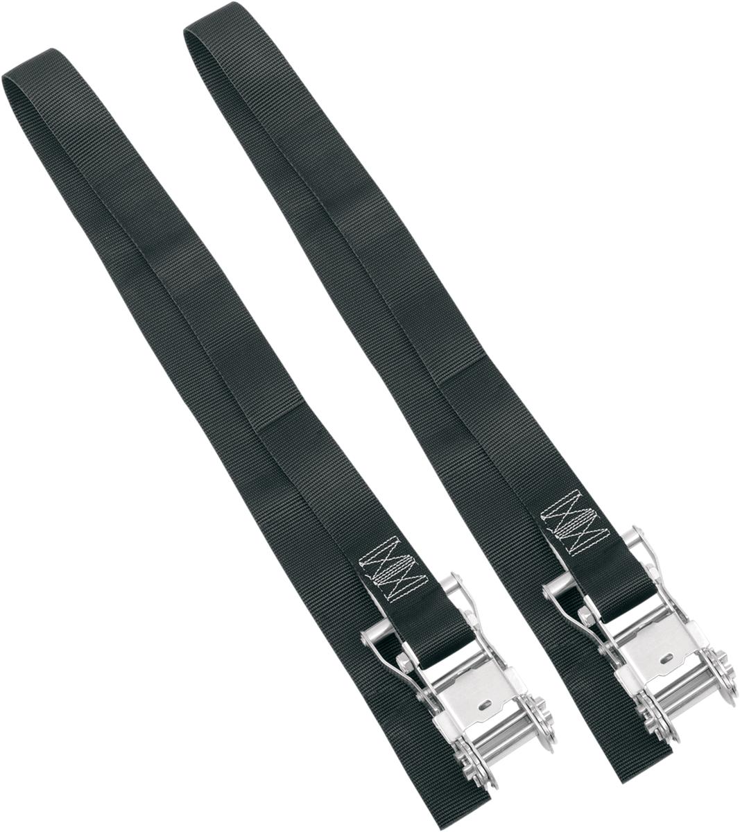 Endless Ratchet Tie-Downs - 1-1/2\" x 4\' - Black