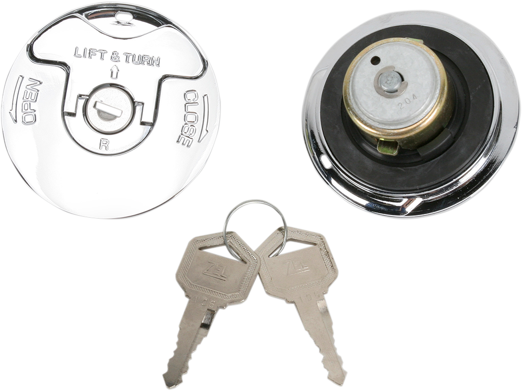 Locking Gas Caps - Vented/Non-Vented - Flush-Mount