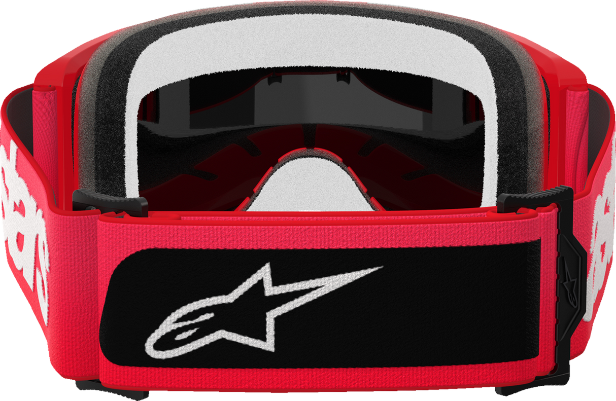 Vision 5 Goggle - Blaze - Red - Gold Mirror Lens