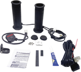 Grips - Heated - Twist Throttle - 5 Level - 7/8\"